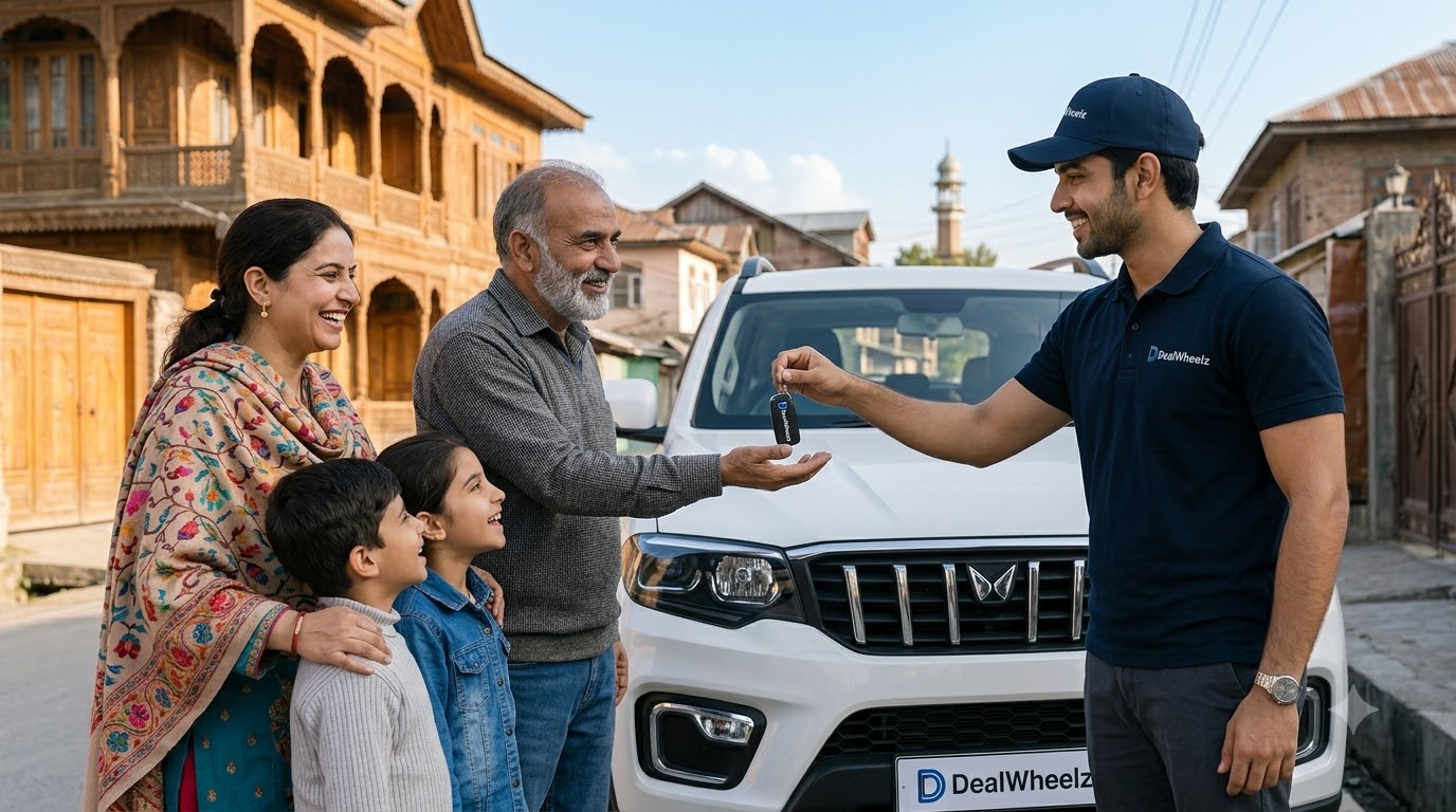 Happy Family with Verified Vehicle in J&K